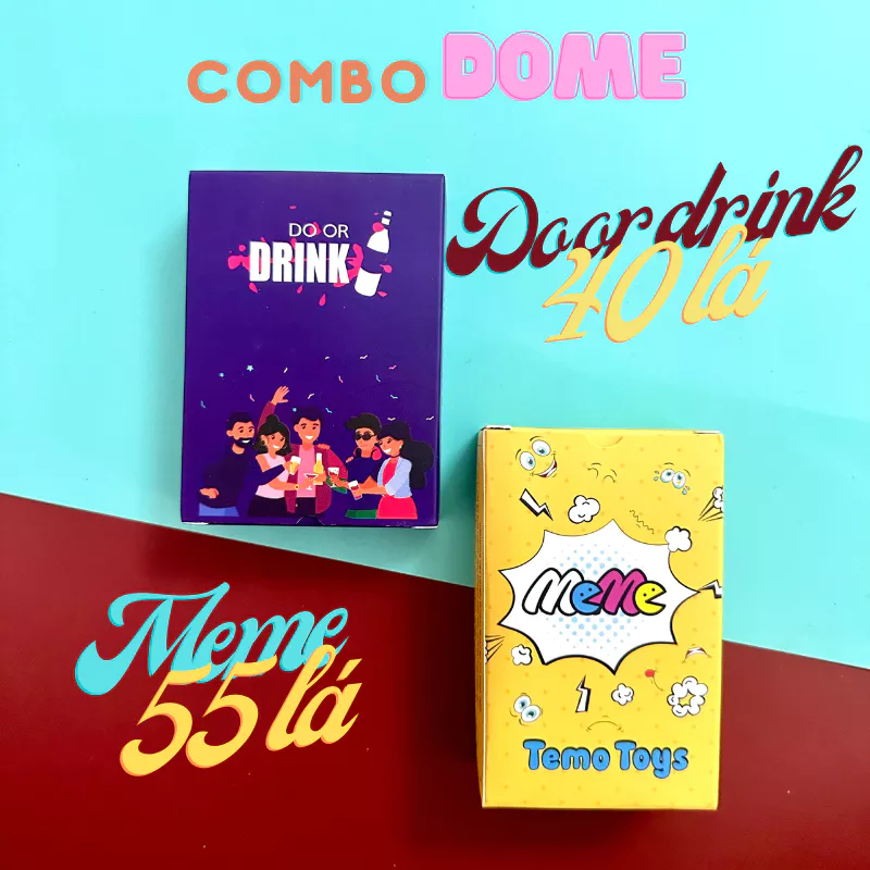 Combo bộ bài Meme Do or drink vui nhộn boardgame hài hước cho nhóm bạn