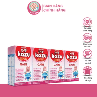 Sữa Bột Pha Sẵn Kazu Gold Gain Dành Cho Trẻ 1-10 Tuổi ( Lốc 4 Hộp )