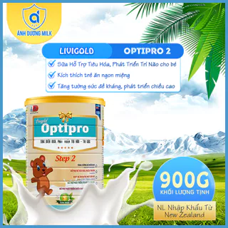 Sữa Livigold Optipro - Hỗ Trợ Tiêu Hóa, Phát Triển Trí Não - Thị Giác, Chiều Cao, Ngừa Táo Bón, Ăn Ngon