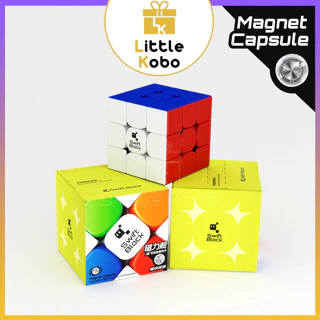 Rubik 3x3 Gan Swift Block 355S 3x3 Rubic Gan Budget Cube Có Nam Châm Khoan Lỗ Đồ Chơi Trí Tuệ Trẻ Em - Little Kobo