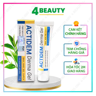 Actidem Derma Gel Giảm Mụn, Mờ Thâm, Ngăn Ngừa Mụn Tái Phát - 4 BEAUTY