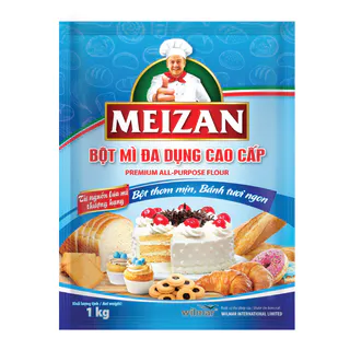Bột mì đa dụng cao cấp Meizan 1kg/gói