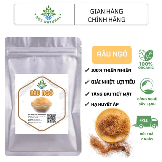 Râu ngô - râu bắp giúp lợi tiểu, thanh nhiệt, đẹp da, nấu nước mát 500Gr | Bột Natural