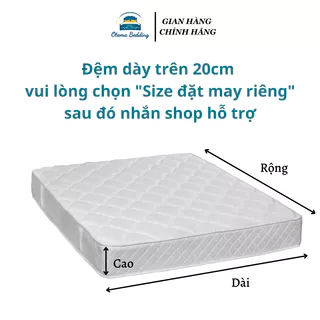 Phụ phí may can nối thêm vải đối với ga bọc đệm có chiều cao từ 20cm trở lên - Otama Bedding