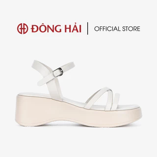 Giày Sandals Cao Gót Nữ Đông Hải Đế Xuồng Quai Mảnh Đan Chéo 6cm - S32D1Giảm ₫25k