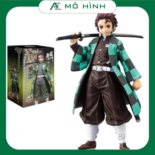 Mô hình Kimetsu No Yaiba figure Demon Slayer Kamado Tanjirou cao 16 cm- figure thanh gươm diệt quỷ