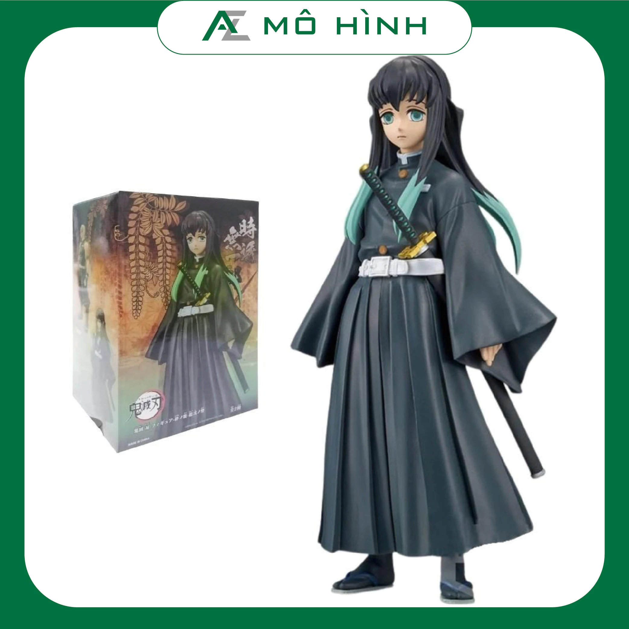 Mô hình Hà Trụ Tokitou Muichirou cao 16 cm | Figure anime kimetsu no yaiba thanh gươm diệt quỷ truyện demon slayer