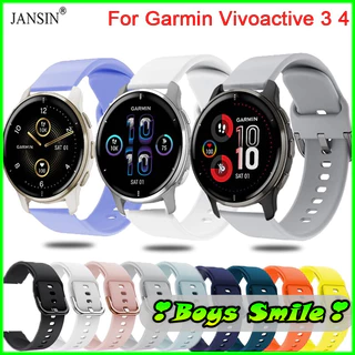 Dây đeo silicon cho Garmin Vivoactive 3 ,Vivoactive 3 Music Venu Forerunner 158 645 245M 245 Venu 2 Plus 20mm