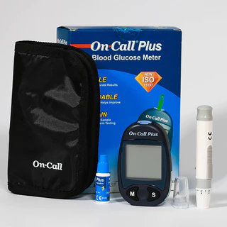 Máy đo đường huyết ON CALL PLUSS bộ có tặng kèm hộp test 25 que