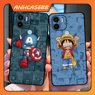 Ốp Lưng Điện Thoại Xiaomi Redmi A2+ - A2 Plus In Hình Maverl, Luffy -Trend- CASE88.