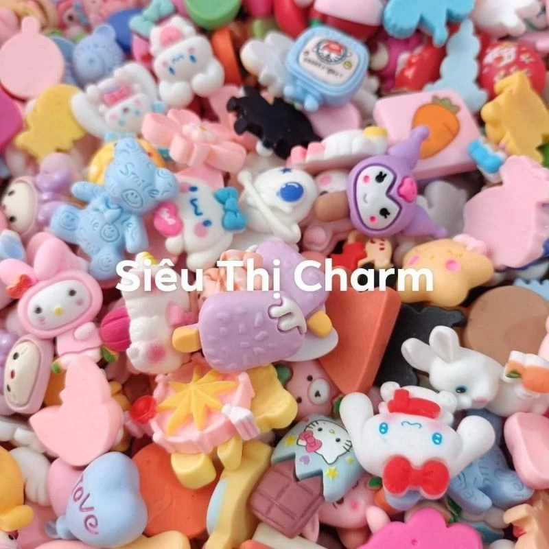 Combo 1000 charm 5 mẫu ngẫu nhiên