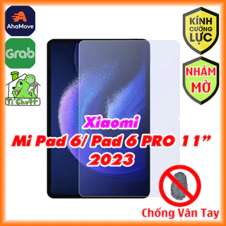 [Nhám Chống Vân Tay-Ảnh Thật] Kính CL MTB Xiaomi Mi PAD 6 / PAD 6 PRO 11" 2023 Cường Lực 9H-0.26mm