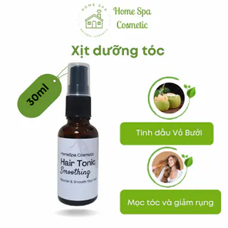 Xịt dưỡng tóc tinh dầu bưởi HomeSpa - Giúp giảm rụng, mọc tóc và dưỡng ẩm tóc - 30ml/50m