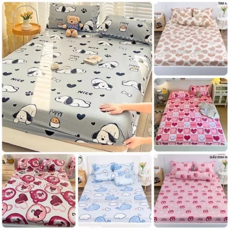 Ga trải giường , ga nệm , drap giường hàn quốc đầy đủ kích cỡ m2/m6/m8/2m hàng loại 1
