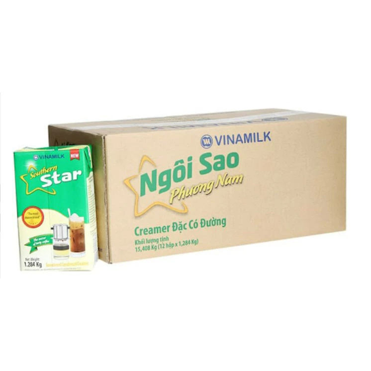 Thùng 12 hộp ngôi sao phương nam hộp giấy 1.284g