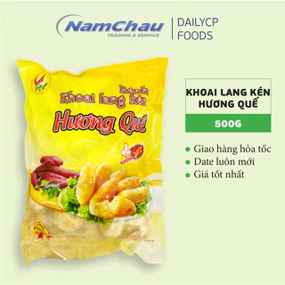 Khoai lang kén Hương Quê 500gr/ khoai kén chiên rán ăn vặt tiện lợi [giao hàng hỏa tốc HN]