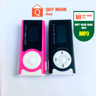 Máy nghe nhạc MP3 mini 1.3 inch với màn hình LCD kèm tai nghe cáp sạc