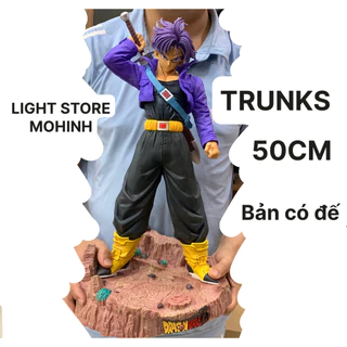 [50CM] ĐỒ CHƠI MÔ HÌNH NHÂN VẬT TRUNKS CÓ ĐẾ TRONG ANIME BẢY VIÊN NGỌC RỒNG, SƯU TẬP TRANG TRÍ DECOR, FIGURE GRAGON BALL