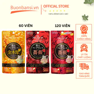 Viên Uống Thơm Người Hoa Hồng Infinity Fragrance Rose Nhật Bản - 60 Viên Và 120 Viên