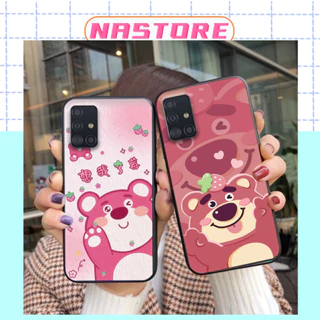 Ốp lưng Samsung A31 / A51 / A71 gấu dâu Lotso cute giá rẻ mới nhất cực đẹp