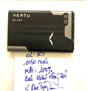 Pin vertu xịn mới 100% có bảo hành BL-5CV mới cứng bl5cv