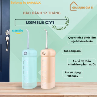 [Hỏa Tốc 2H] Máy Tăm Nước Sóng Siêu Âm Usmile CY1 Chống Nước - Hàng Chính Hãng - Bảo Hành 12T - MIMAX