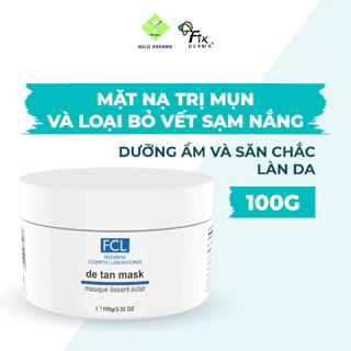 Mặt Nạ Cho Da Dầu Mụn FCL De Tan Mask Giúp Làm Sạch Bã Nhờn, Giảm Mụn và Làm Sáng Da 100g - Hùng Lợi