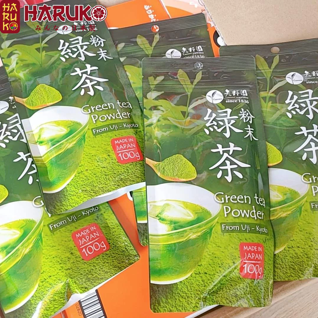 Bột trà xanh Matcha Uji Yanoen Nhật Bản 100g