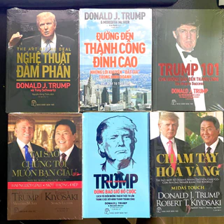 Bộ sách Donald Trump ( lẻ. tùy chọn )