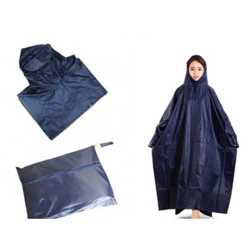 Áo Mưa Vải Dù Xẻ Tà Cánh Dơi Hàng Cao Cấp Xuất Khẩu Chống Thấm Nước cực tốt