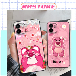 Ốp lưng Xiaomi Redmi A1 gấu dâu Lotso cute giá rẻ mới nhất cực đẹp