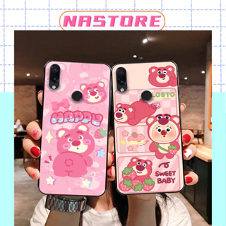 Ốp lưng Xiaomi Redmi 7 / Redmi Note 7 / Redmi S2 gấu dâu Lotso cute giá rẻ mới nhất cực đẹp