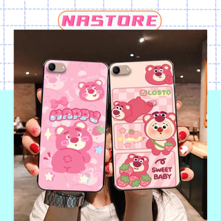 Ốp lưng Oppo A39 / A57 / A59(F1s) / A71 /A83 gấu dâu Lotso cute giá rẻ mới nhất cực đẹp