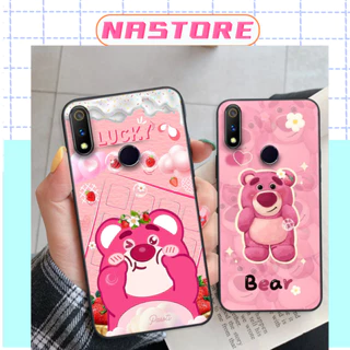 Ốp lưng Realme 3 / Realme 3 Pro gấu dâu Lotso cute giá rẻ mới nhất cực đẹp