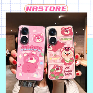 Ốp lưng Oppo Reno8 T/ Reno8 T 5G/ Reno 8T / Reno 8T 5G gấu dâu Lotso cute giá rẻ mới nhất cực đẹp