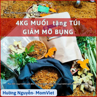 COMBO 4KG MUỐI TẶNG 1 ĐAI CHƯỜM