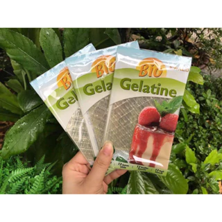 Gelatine Hữu Cơ Ewald Dạng Lá 20g