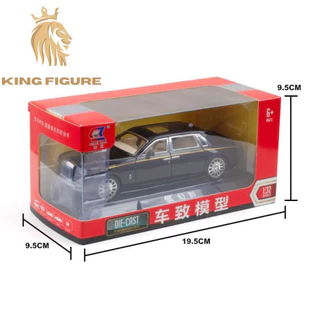 [CóboxTặngbiểnsố]Mô hình Siêu xe Rolls-Royce Phantom tỷ lệ 1.32 King Figure
