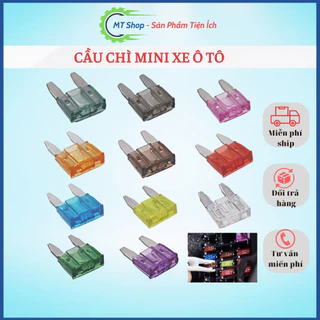 Cầu chì Mini Xe Ô tô, xe máy các kích cỡ