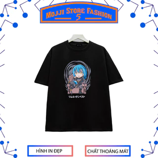 Áo thun Chibi Rimuru Tempest T-Shirt Anime Tensei shitara Slime Tshirt Limited T shirt for men - chất thun thoáng mát