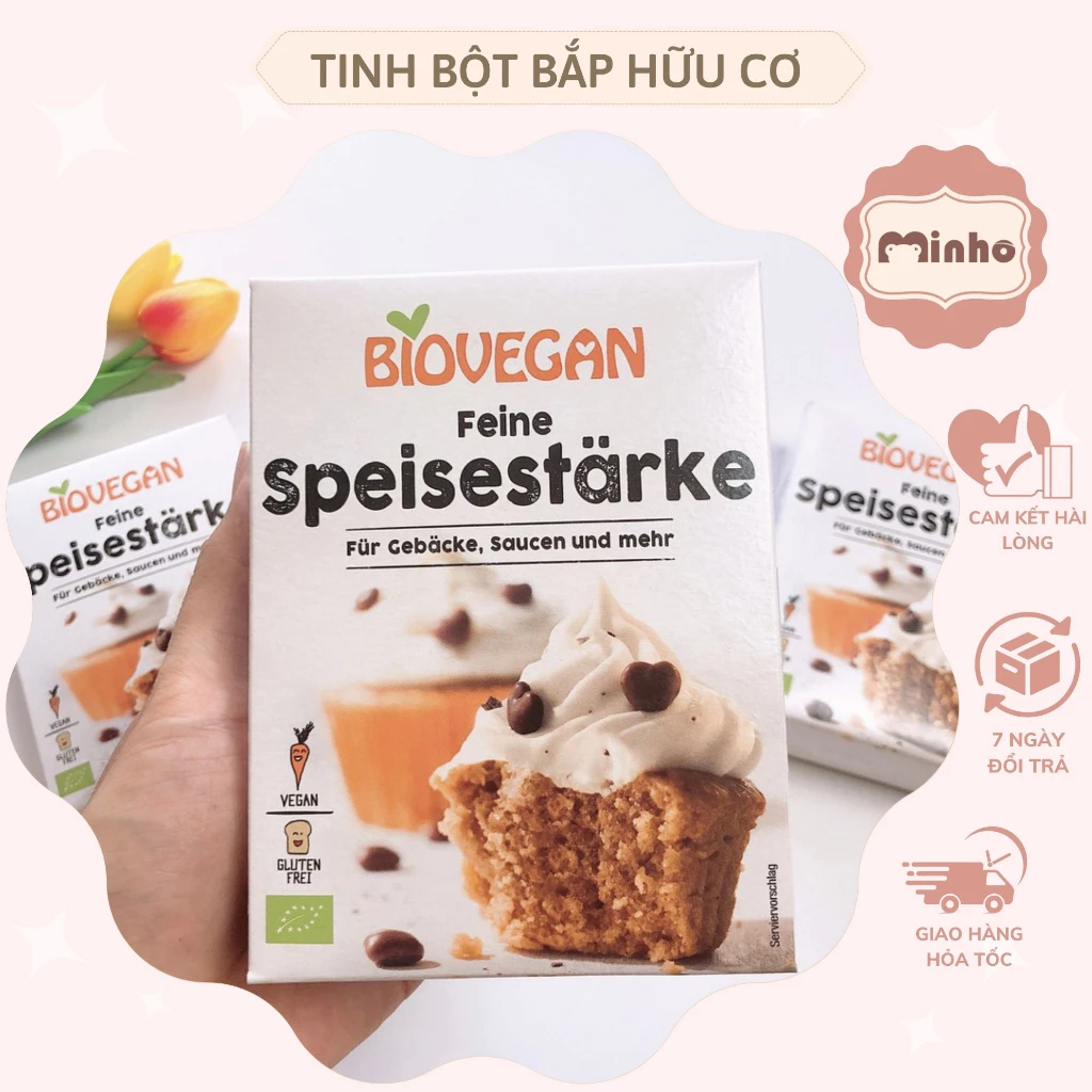 Tinh bột bắp hữu cơ Biovegan