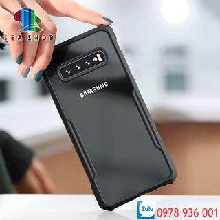 Ốp lưng Samsung S10, S10 Plus, S10 5G [Xcase] viền nhựa dẻo CHỐNG SỐC - LƯNG TRONG SUỐT - thiết kế kiểu xundd