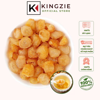 Long Nhãn Sấy Khô Thượng Hạng 200gr KINGZIE Giúp An Thần, Bồi Bổ Sức Khoẻ