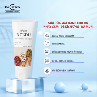 [BEBECO] Sữa rửa mặt dành cho da nhạy cảm chống oxy hóa,bổ sung dưỡng chất và độ ẩm OREAF NOKDU150ml