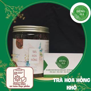 [HÀNG LOẠI 1] Trà Hoa Hồng Đà Lạt Sấy Khô 100gr, Thơm Ngon Đẹp Đẹp Da, G.iảm Stress, C.hống lão Hóa,..