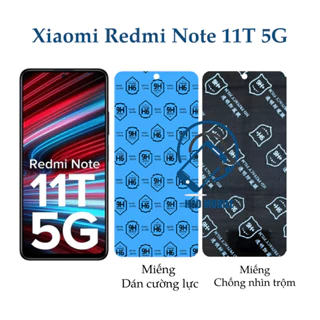 Dán cường lực dẻo nano Xiaomi Redmi Note 11T 5G ( trong suốt và chống nhìn trộm )