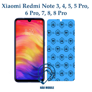 Dán cường lực dẻo nano Xiaomi Redmi Note 3, 4, 5, 5 Pro, 6 Pro, 7, 8, 8 Pro