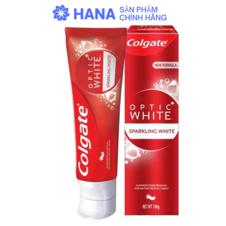 Kem đánh răng Colgate Optic Sparkling White làm trắng sáng răng 100g