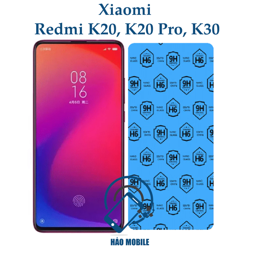 Dán cường lực dẻo nano Xiaomi Redmi K20, K20 Pro, K30