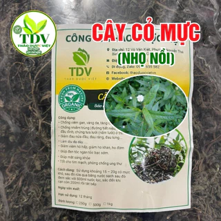 1kg Cây Cỏ Mực (Nhọ Nồi) khô sạch, giúp tốt cho sức khỏe tim mạch, cải thiện tóc bạc rất hiệu quả, an toàn